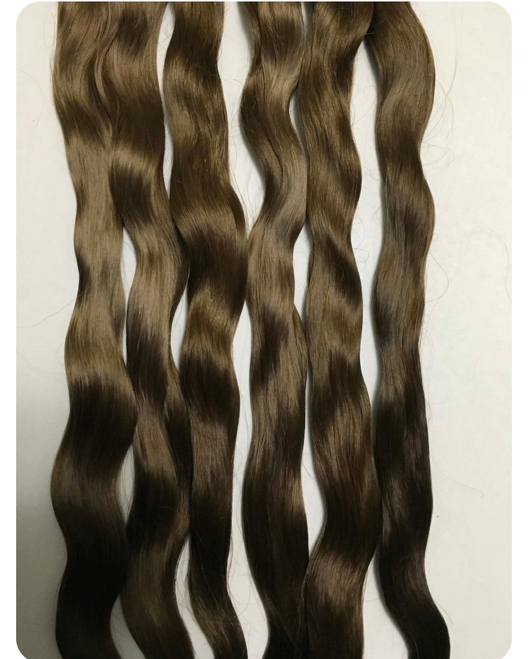 Straight light brown