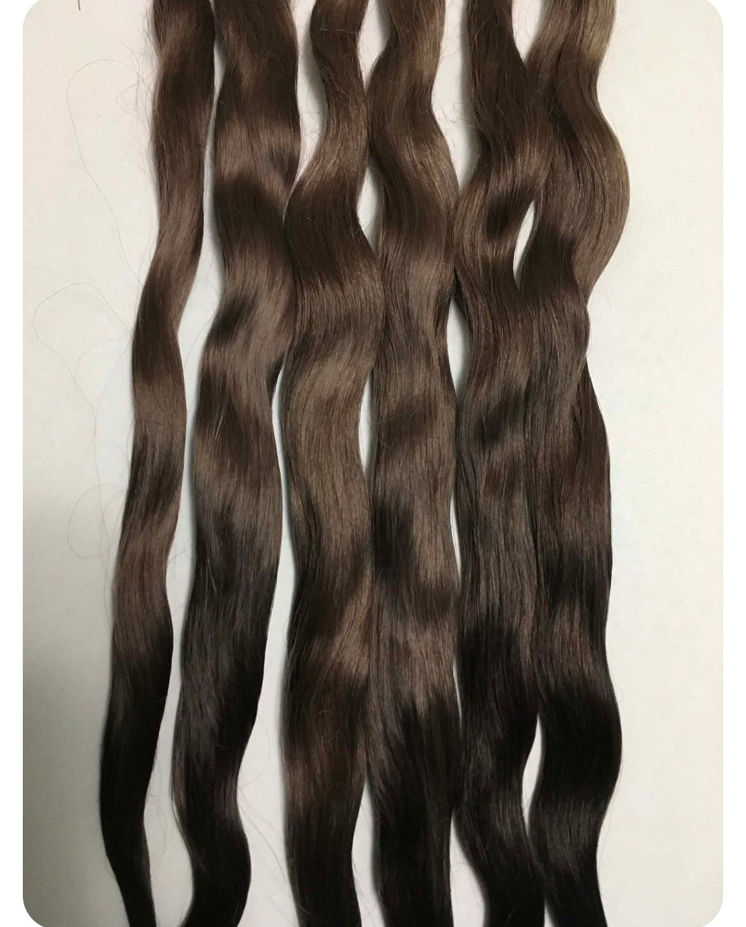 Straight medium brown