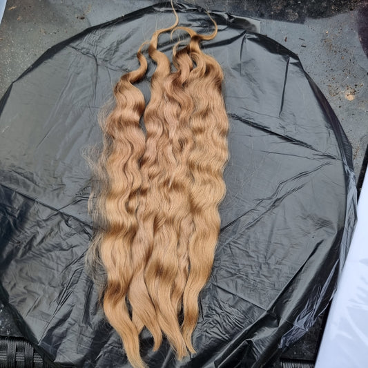 TODDLER wavy/slightly wavy honey/caramel